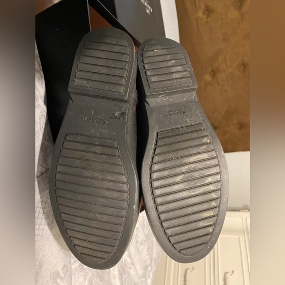 EUC Coach Tristee Matte rubber rain boots black size 7m lightly worn with box - Picture 7 of 7